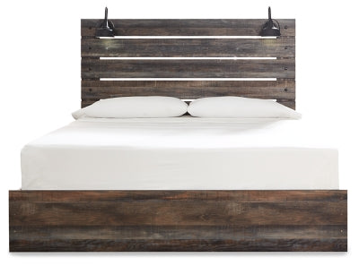 Drystan Multi King Panel Bedroom Set with Dresser and Mirror - Ornate Home