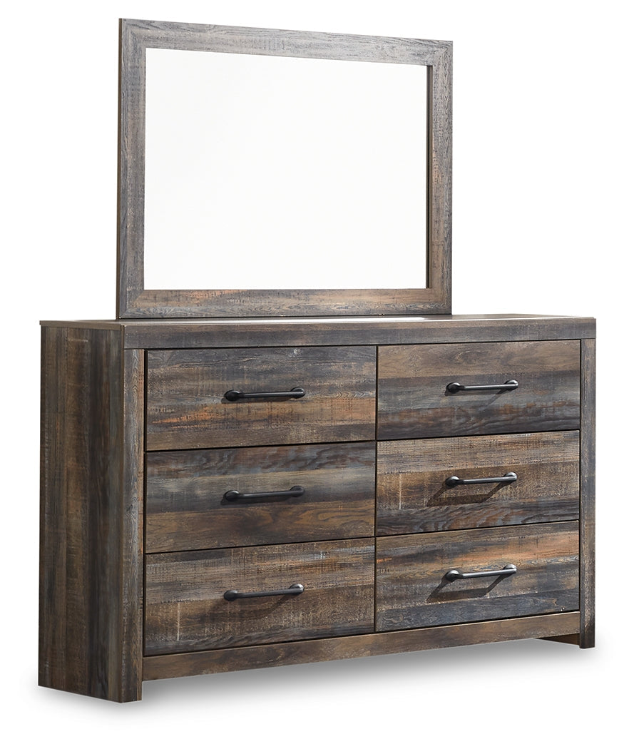 Drystan Multi King Panel Headboard with Metal Frame, Dresser, Mirror, and Nightstand (Online Special Price) - Ornate Home
