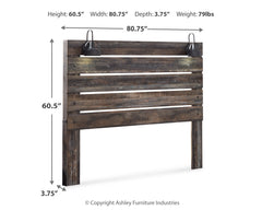 Drystan Multi King Panel Headboard with Metal Frame, Dresser, Mirror, and Nightstand - Ornate Home