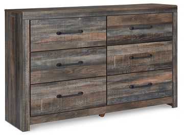 Drystan Multi Queen Bookcase Bed with Storage, Dresser and Nightstand - Ornate Home
