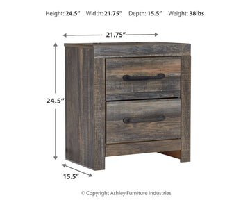 Drystan Multi Queen Bookcase Bed with Storage, Dresser and Nightstand - Ornate Home