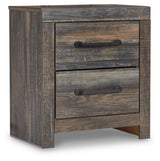 Drystan Multi Queen Bookcase Bedroom Set with Dresser, Mirror and Nightstand (Online Special Price) - Ornate Home