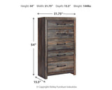 Drystan Multi Queen Bookcase Storage Bed, Dresser, Mirror, Chest and Nightstand - Ornate Home