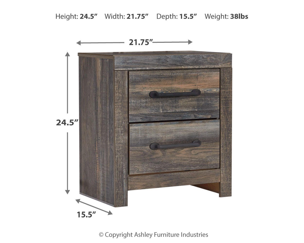Drystan Multi Queen Bookcase Storage Bed, Dresser, Mirror, Chest and Nightstand - Ornate Home