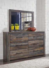 Drystan Multi Queen Bookcase Storage Bed, Dresser and Mirror (Online Special Price) - Ornate Home