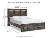 Drystan Multi Queen Bookcase Storage Bedroom Set with Chest and 2 Nightstands (Online Special Price) - Ornate Home