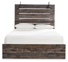 Drystan Multi Queen Panel Bed, Dresser, Mirror, Chest and 2 Nightstands - Ornate Home