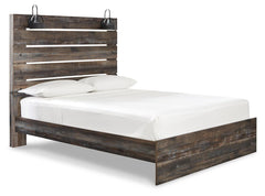 Drystan Multi Queen Panel Bed, Dresser, Mirror, Chest and 2 Nightstands - Ornate Home