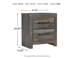 Drystan Multi Queen Panel Bedroom Set with Mirrored Dresser and Nightstand - Ornate Home