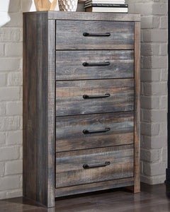 Drystan Multi Queen Panel Bedroom Set with Storage, Chest and Nightstand - Ornate Home