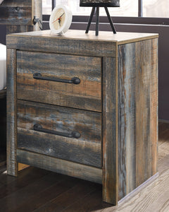 Drystan Multi Queen Panel Bedroom Set with Storage, Dresser and Mirror - Ornate Home