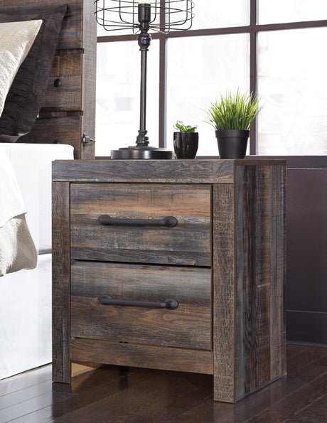 Drystan Multi Queen Panel Storage Bed, Dresser, Mirror, Chest and 2 Nightstands - Ornate Home