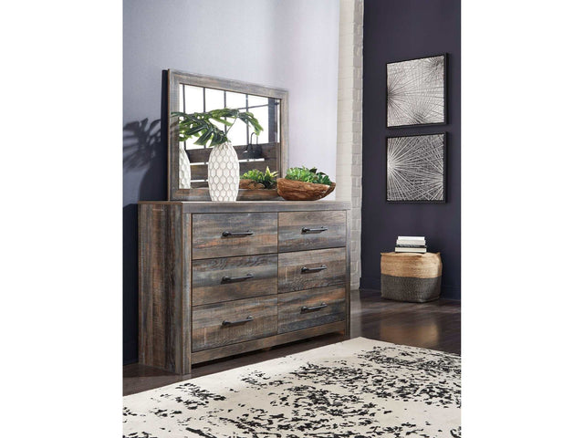 Drystan Multi Tone Dresser & Mirror (Online Special Price) - Ornate Home