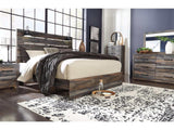 Drystan Multi Tone King Panel Bed (Online Special Price) - Ornate Home