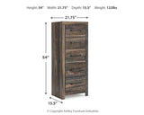 Drystan Multi Tone Narrow Chest (Online Special Price) - Ornate Home
