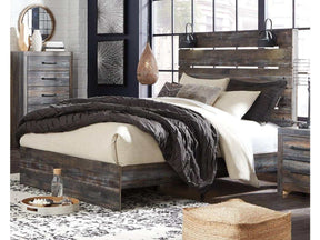Drystan Multi Tone Queen Panel Bed (Online Special Price) - Ornate Home