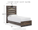 Drystan Multi Twin Panel Bed, Dresser and Mirror - Ornate Home
