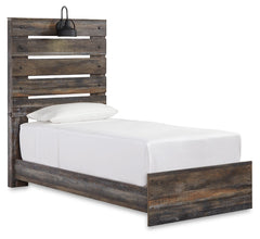 Drystan Multi Twin Panel Bedroom Set with Storage, Dresser and Nightstand - Ornate Home