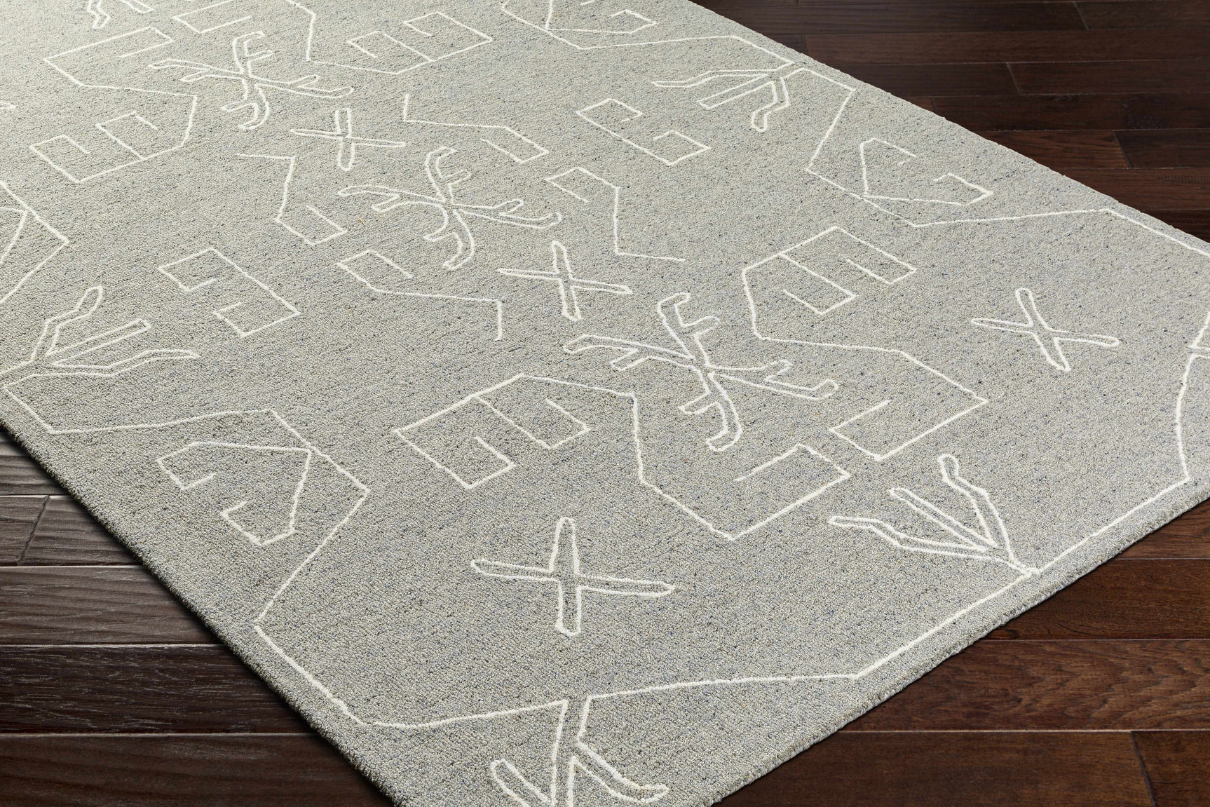 Duard Modern Wool Rug - Clearance - Ornate Home