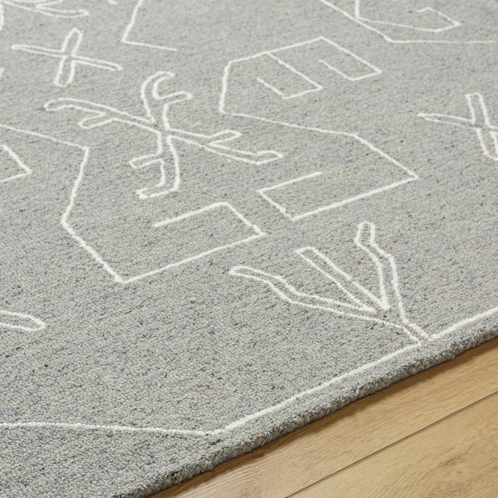 Duard Modern Wool Rug - Clearance - Ornate Home