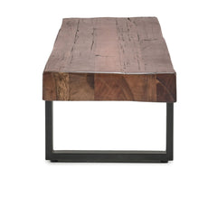 Duarte Brown Bench - Ornate Home