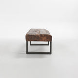 Duarte Brown Bench - Ornate Home