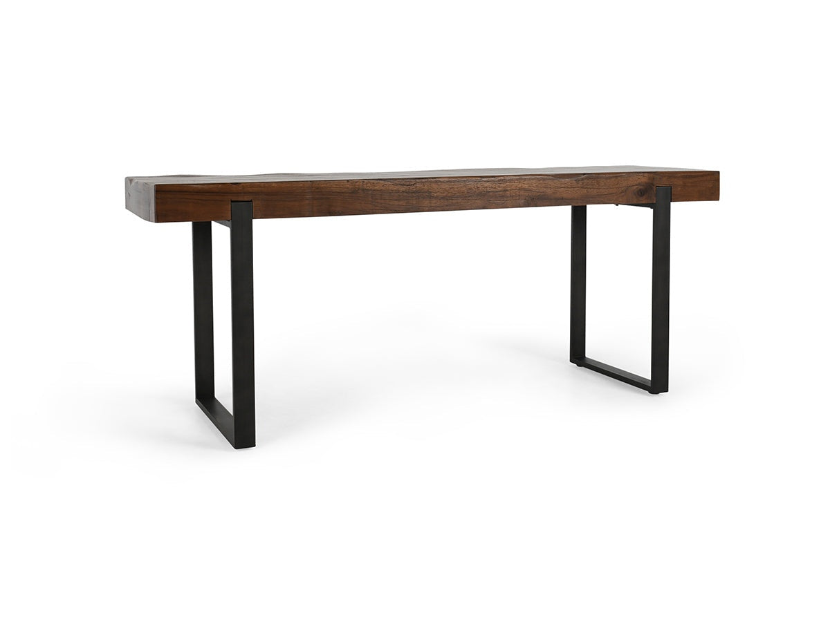 Duarte Brown/Black Counter Table - Ornate Home