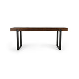 Duarte Brown/Black Counter Table - Ornate Home