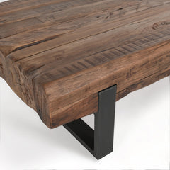 Duarte Brown Coffee Table - Ornate Home
