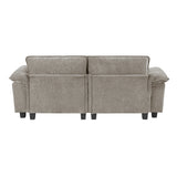 Dublin Dark Pewter Loveseat - Ornate Home
