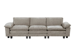 Dublin Dark Pewter Sofa - Ornate Home