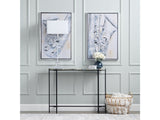 Dublin Green/Black Console Table - Ornate Home
