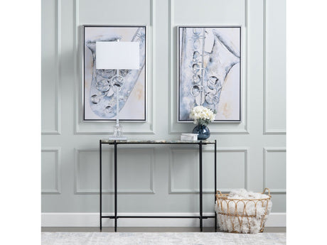 Dublin Green/Black Console Table - Ornate Home