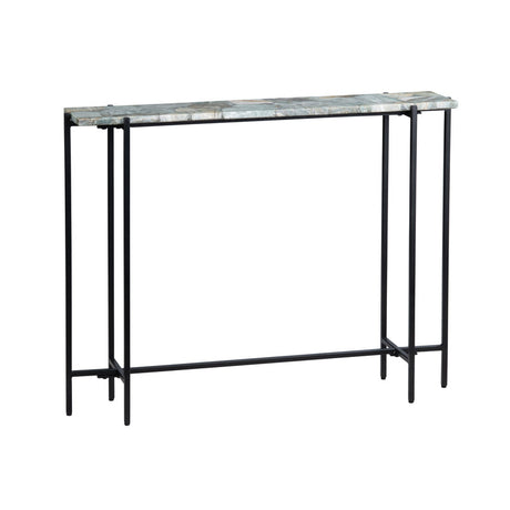 Dublin Green/Black Console Table - Ornate Home