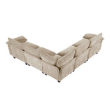 Dublin Taupe 5-Piece Modular Sectional - Ornate Home