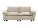 Dublin Taupe Loveseat - Ornate Home