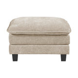 Dublin Taupe Ottoman - Ornate Home