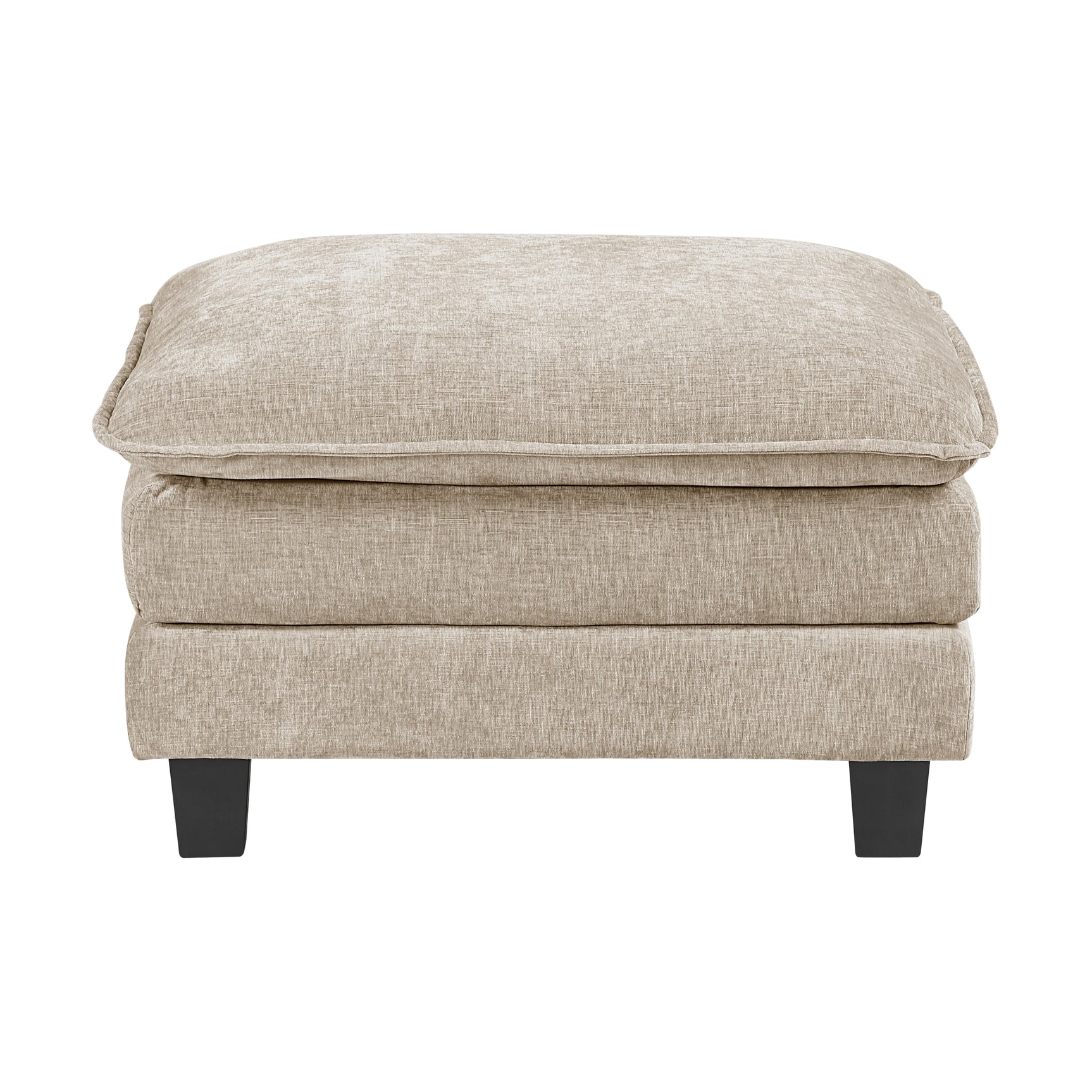 Dublin Taupe Ottoman - Ornate Home