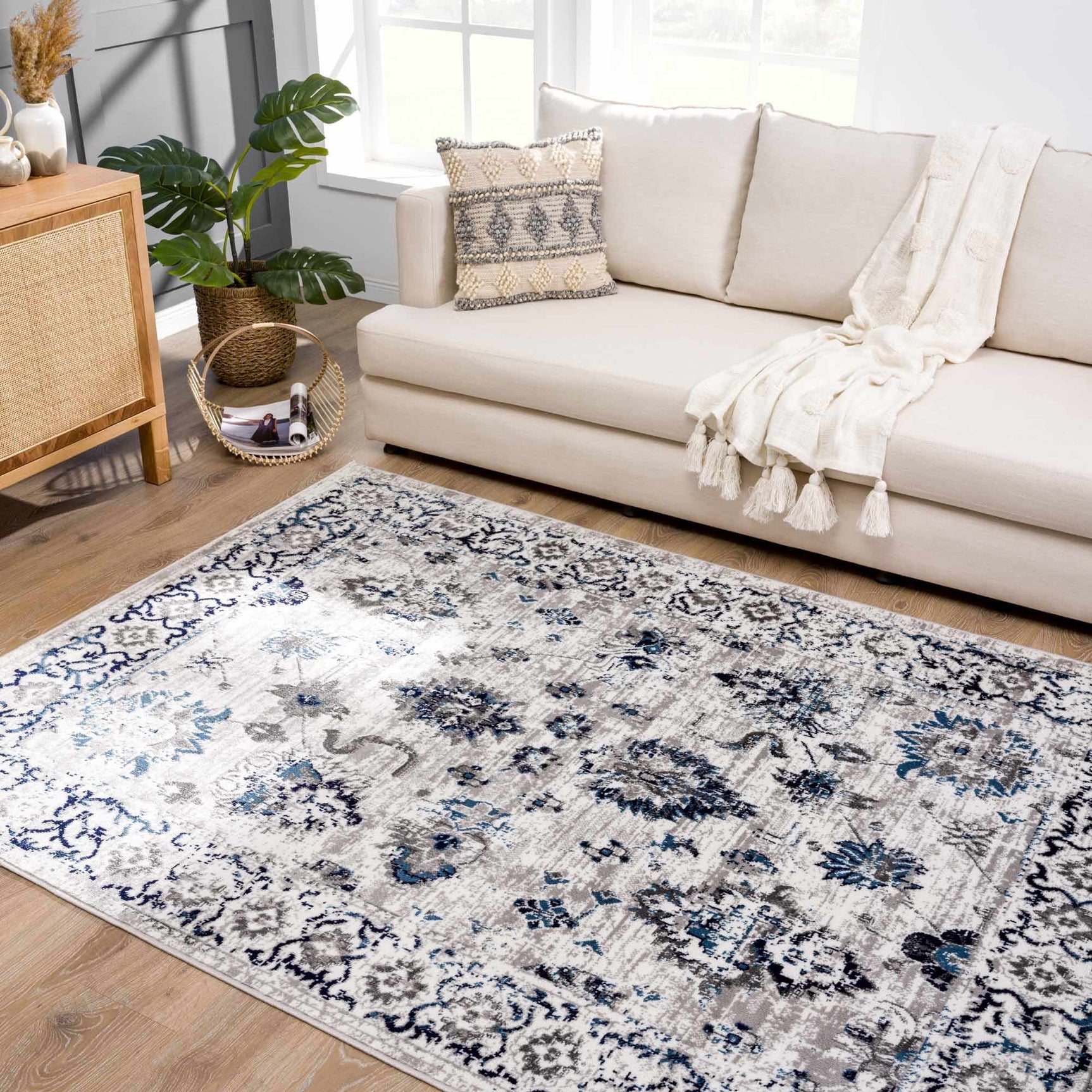 Duena Blue Hues Rug - Ornate Home
