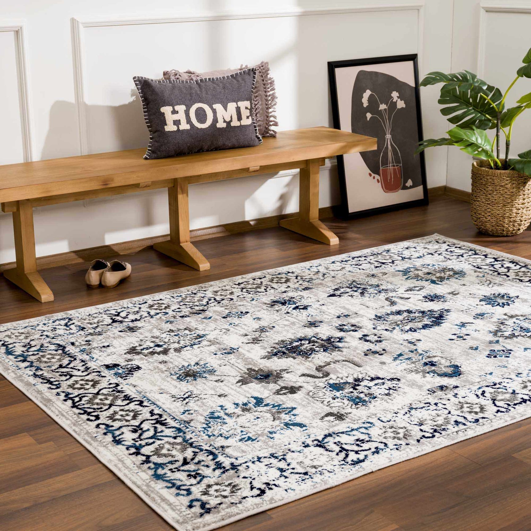 Duena Blue Hues Rug - Ornate Home