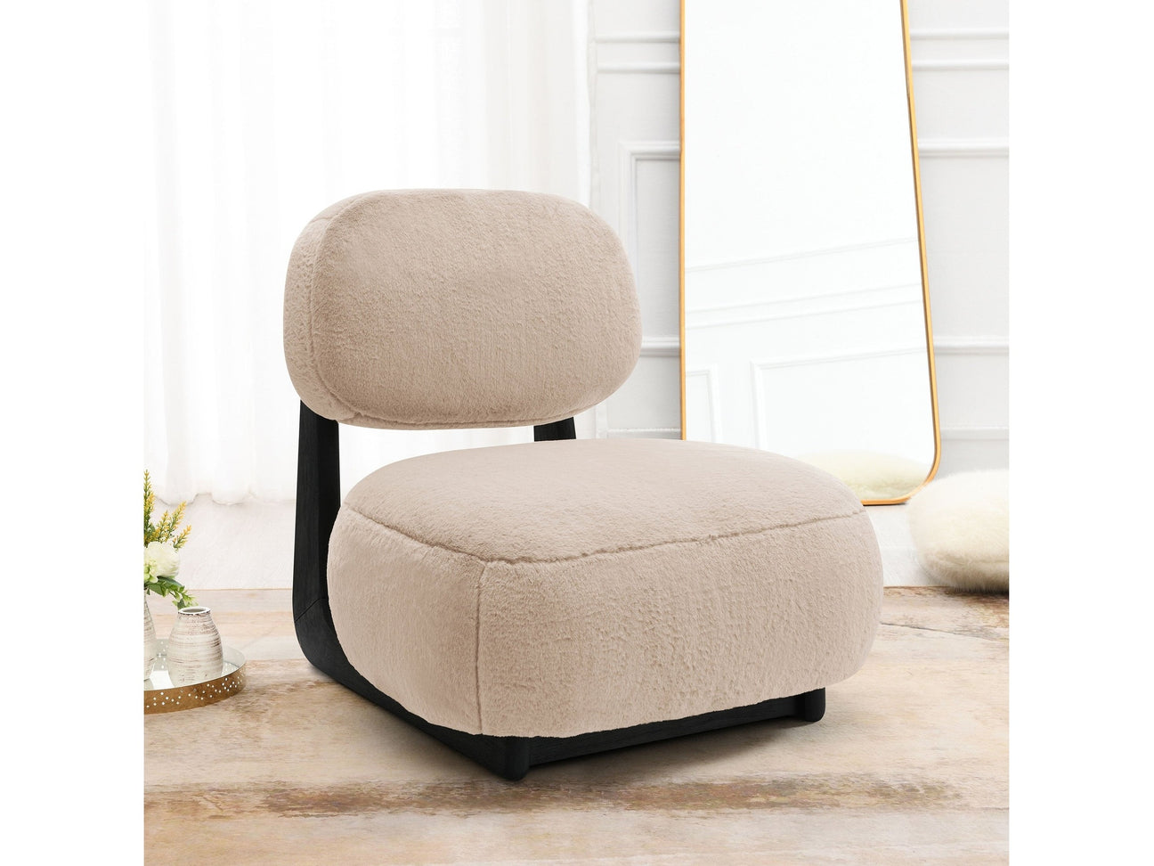 Duffie Camel Accent Chair - Ornate Home