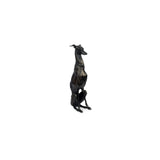 Duke Black Cast Aluminum Sculpture - Ornate Home