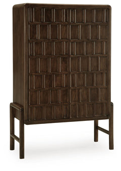 Dukestone Brown Accent Cabinet - Ornate Home