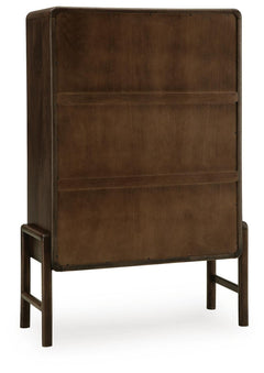 Dukestone Brown Accent Cabinet - Ornate Home