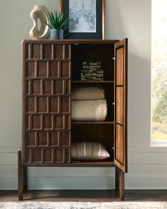 Dukestone Brown Accent Cabinet - Ornate Home
