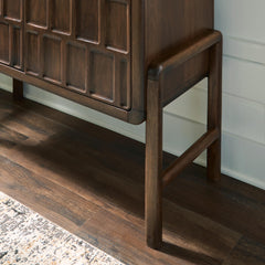 Dukestone Brown Accent Cabinet - Ornate Home