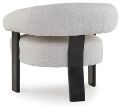 Dultish Snow Accent Chair - Ornate Home