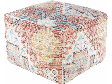 Dulwich Handwoven Neutral Pouf - Ornate Home