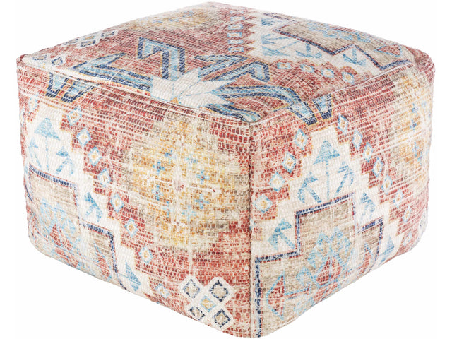 Dulwich Handwoven Neutral Pouf - Ornate Home
