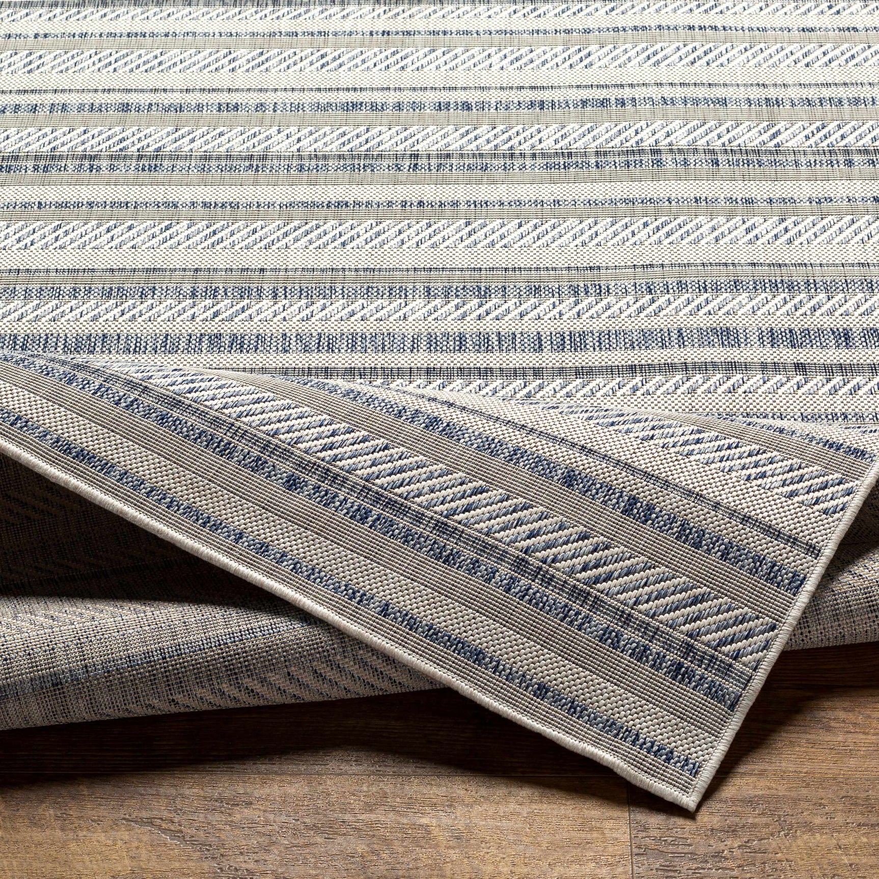 Dumalag Striped Nordic Outdoor Rug - Ornate Home